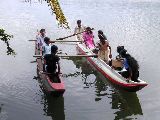 Kataraman Bootsfahrt auf dem Koggala See